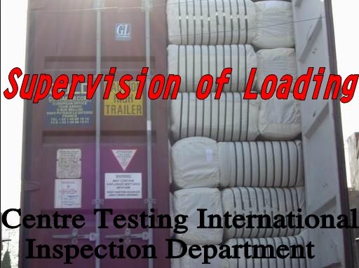 supervision of loading