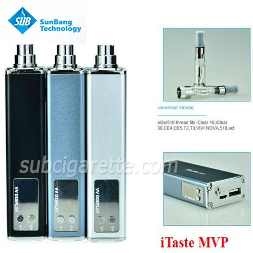 multifaction iTaste MVP electronic cigarette with CE FCC RoHS certificate