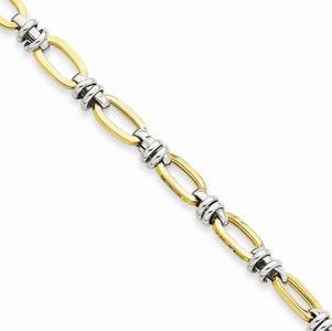 Two-tone Knot Bracelet