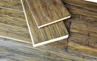 hand scraped solid bamboo flooring