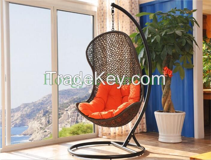 White Rattan Hanging Hammock Chair Furniture