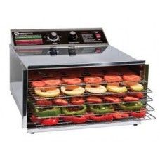 Food Dehydrator with 1/4 Stainless Steel Shelves