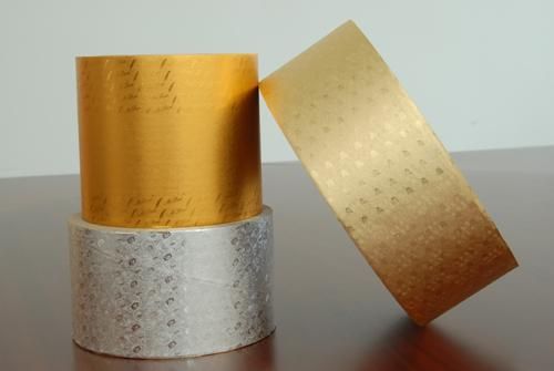 gold aluminum foil paper