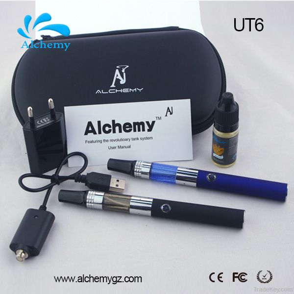 new arrivals e cigarette UT6 flat pipe zipper bag in packing