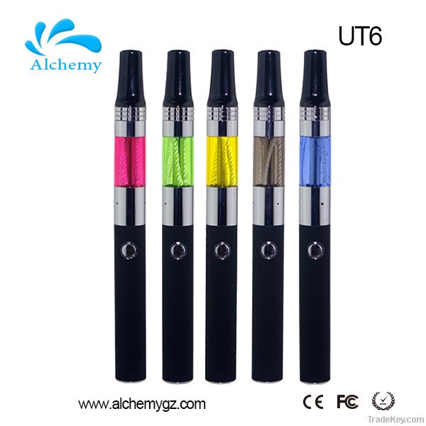 new arrivals e cigarette UT6 flat pipe zipper bag in packing