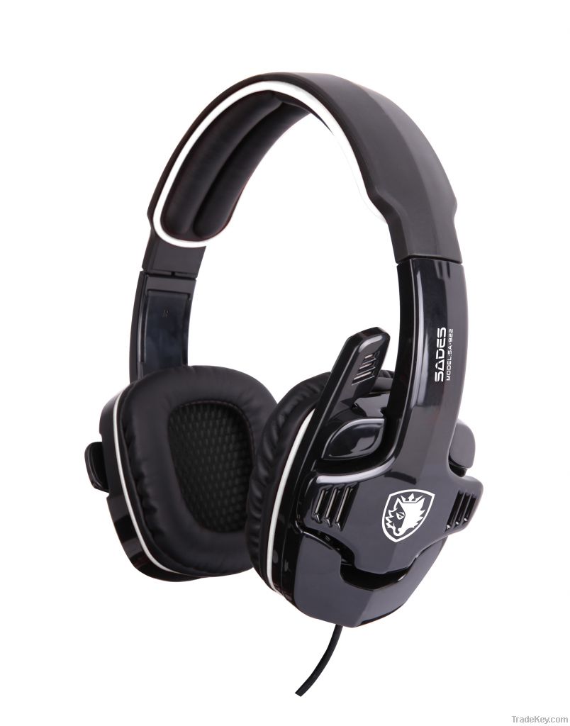 gaming headset for PC/XBOX360/PS3