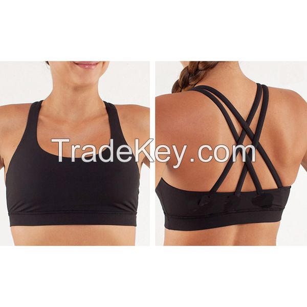 quick dry sublimation wholesale custom padded sports bra
