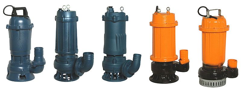 AS series with cutting devices diving sewage pump