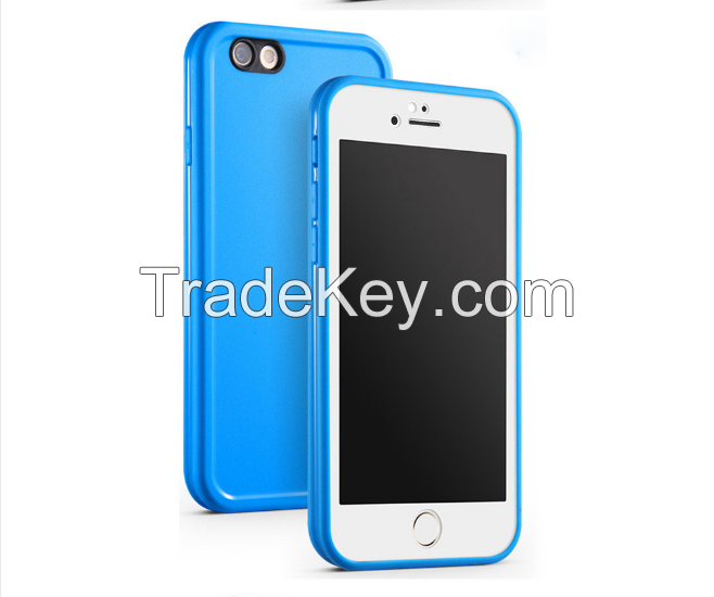 WATERPROOF CASES (FOR IPHONE) 5/5s, 6/6s. 6plus/6splus Blue