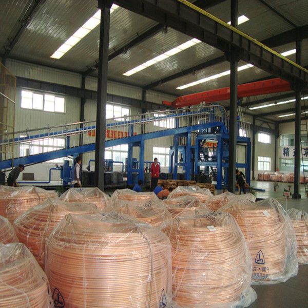 Copper rod continuous casting machine