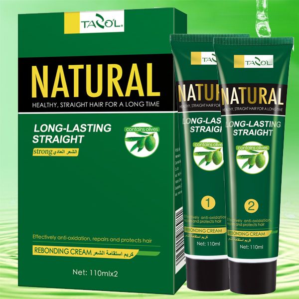 Tazol 110ml+110ml Natural Hair Rebonding Straightening Cream Kit