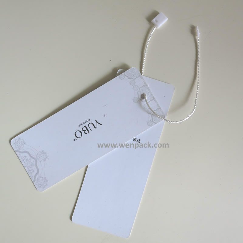 custom printed underwear hang tag