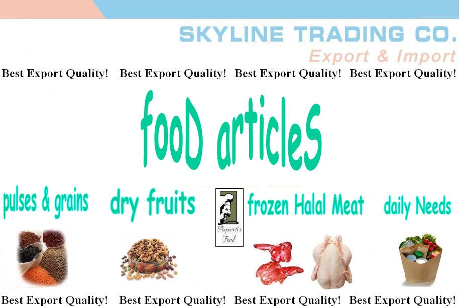 Frozen BEEF/CHICKEN MEAT Other Food &amp; Items.