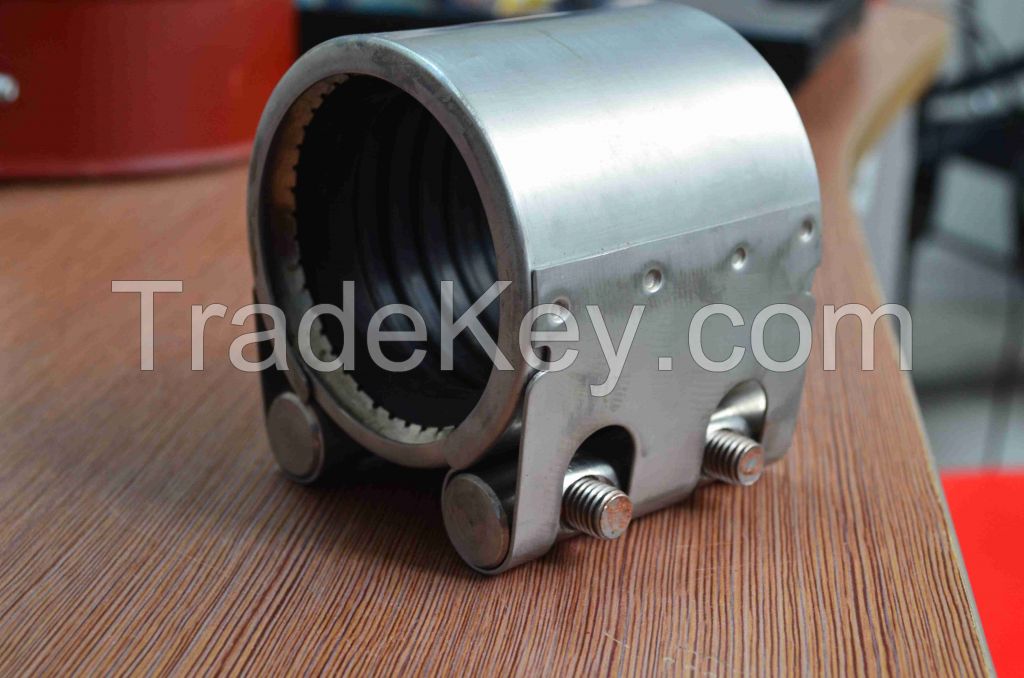 SML cast iron pipe 316 stainless steel coupling