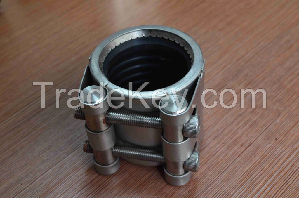 SML cast iron pipe 316 stainless steel coupling