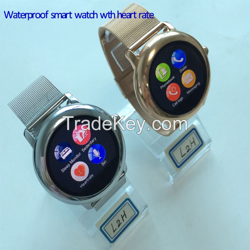 Waterproof Smart Watch with Heart Rate Monitor(L2H)