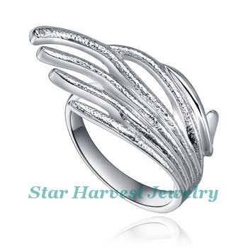 925 sterling silver ring with cz