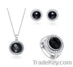 charming 925 sterling silver jewelry sets