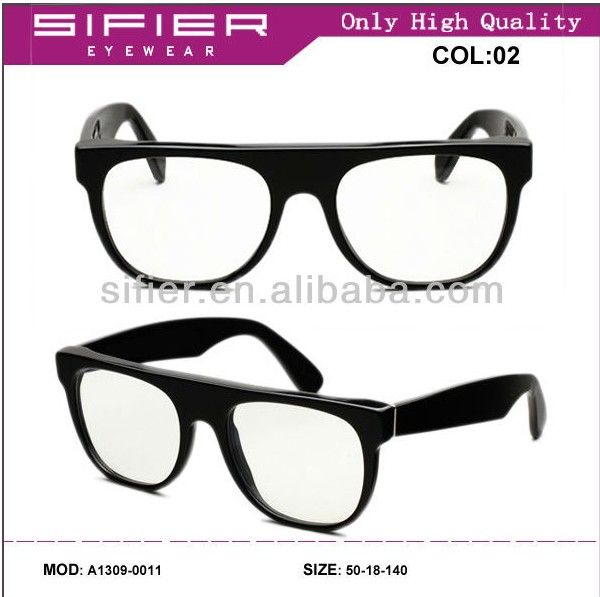 2014 Newest Trendy Flat Top Acetate Eyeglass Optical Frames