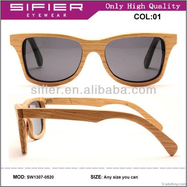 High Quality Designer Wooden Sunglasses Polarized