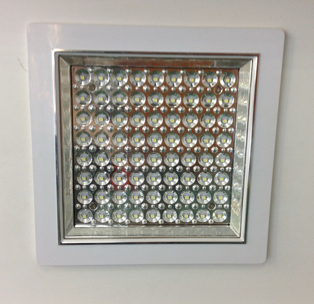 LED kitchen light ,6W, square recessed