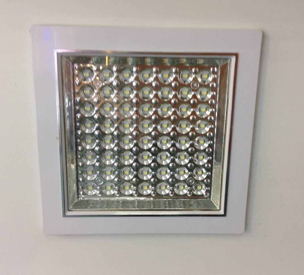 LED kitchen light ,4W, square recessed