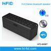 Made in China Hi-fi Stereo Wireless speaker Bluetooth speaker for iphone androd phone mp3 playler