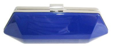 Clear Acrylic Bag,Ladies Blue Clutch Bag,Funky Evening Bags 