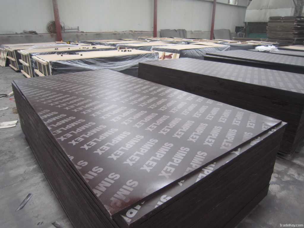 Brown film faced plywood for construction
