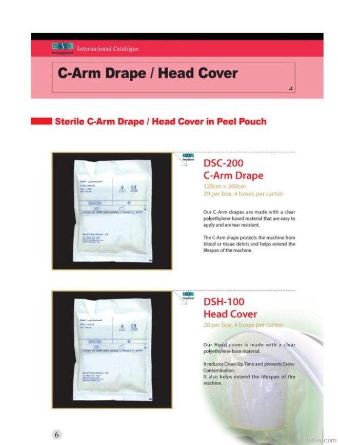 C-Arm Drape/Head Cover