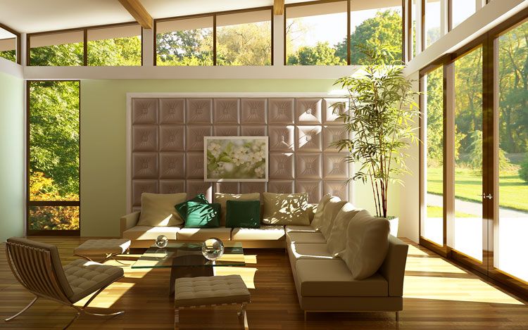 3D wall panel for home decoration soundproof, waterproof