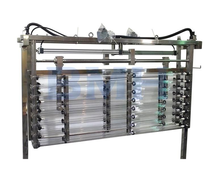 BMH Open channel flow Ultrovoilet lights sterilizer system wastwater treatment