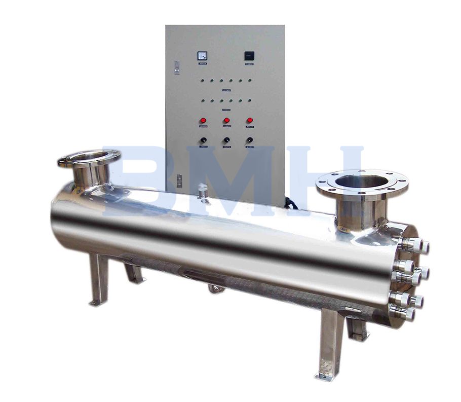 100T/H water UV sterilizer for Municipal Stainless steel water purifier