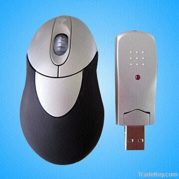 newest 3d flashing optical wireless mouse