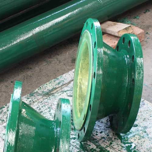 Polyurethane composite short pipe