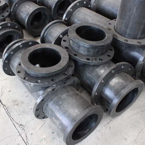 UHMWPE tee wear resistant fittings