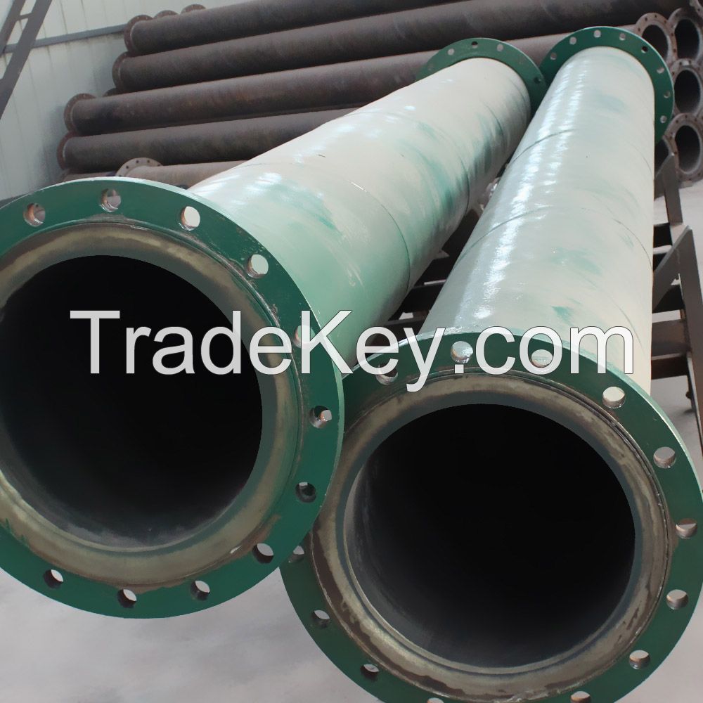 PU Lined ore concentrate conveying pipe