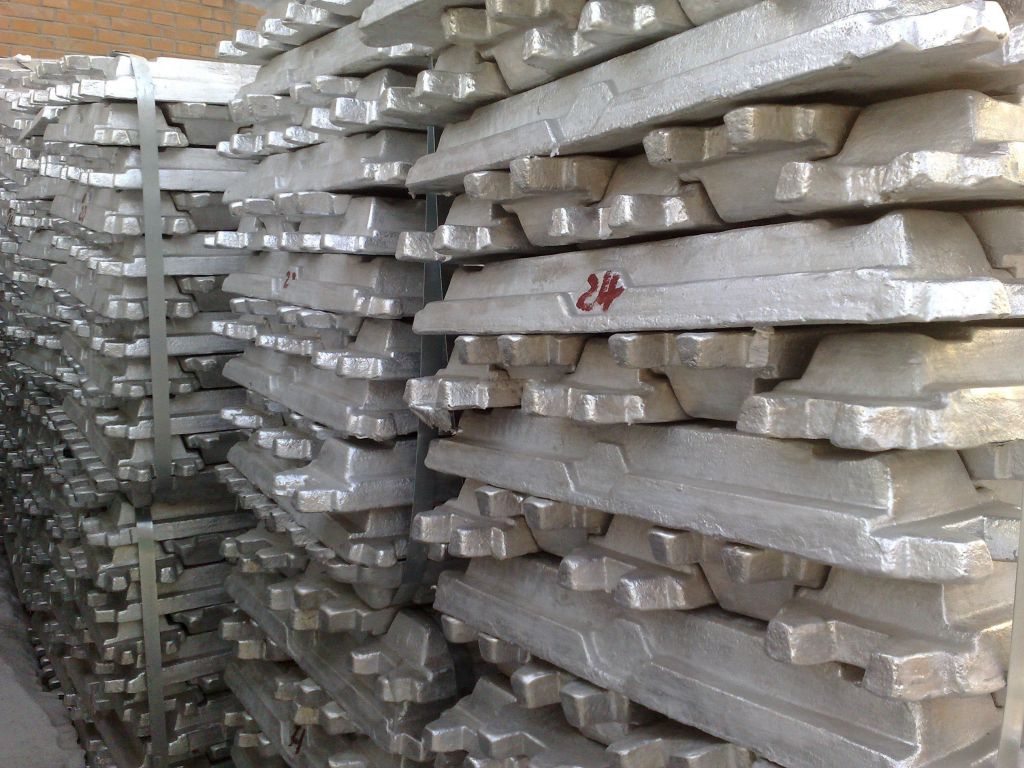 High Purity Primary Pure Aluminum Ingots 99.7%