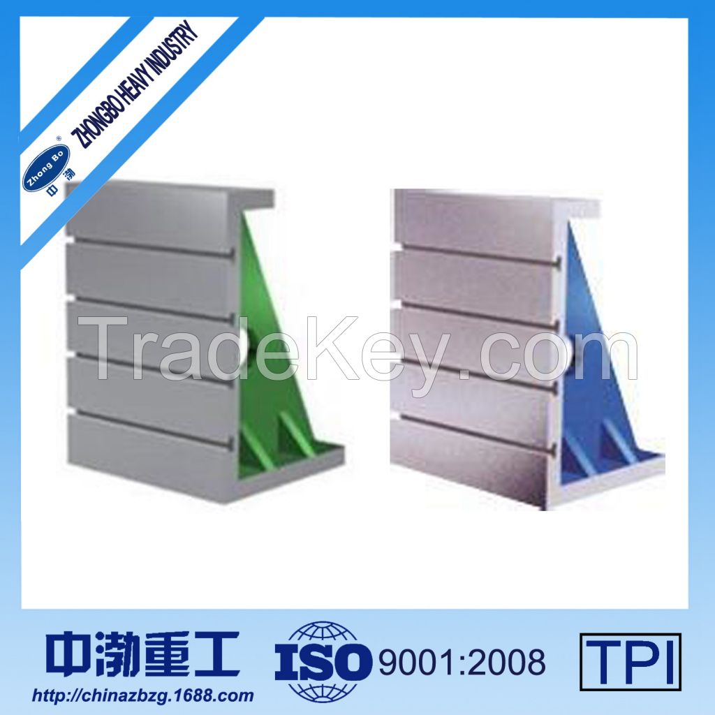 cast iron angle/bending plate
