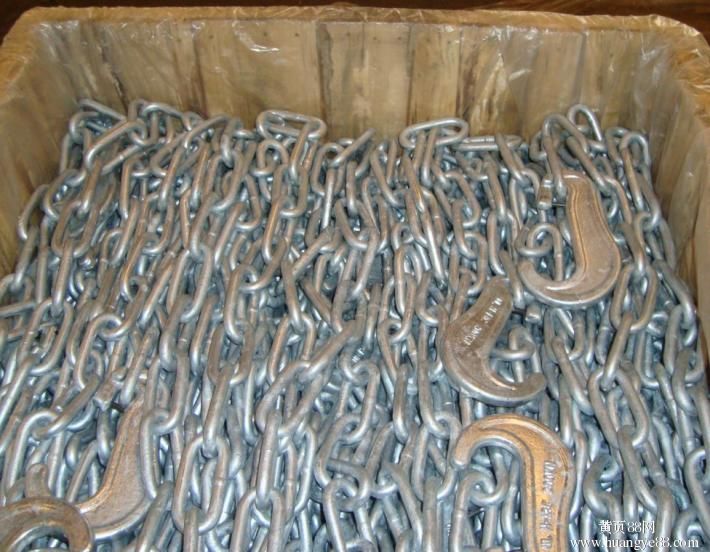 High quality Grade 80 13mm lashing chain with 13-C hooks