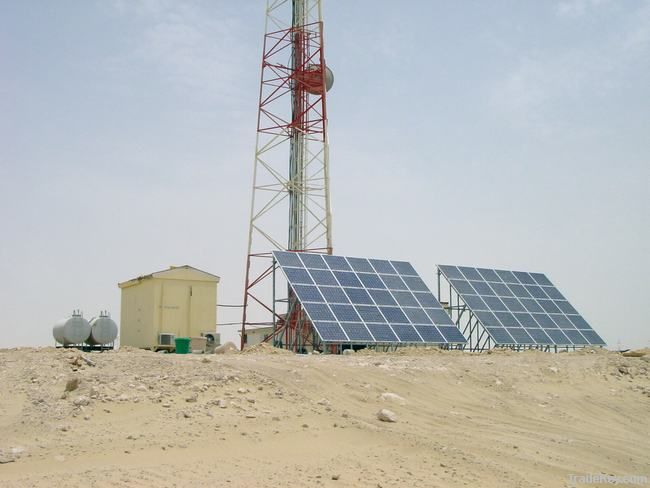 solar telecommunication base station