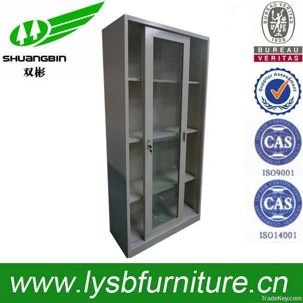 Strong hold clearly view steel storage cabinet