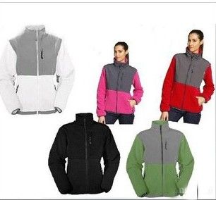 Thicker type of female models Denali FLEECE Jacket Series rosy red fleece jacket multicolor 