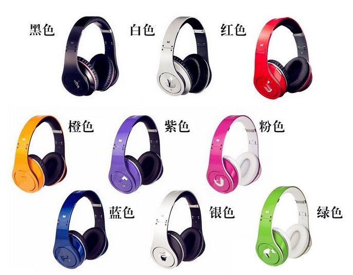 Free EMS/DHL A+ Quality DJ Headphone Wired On-ear Headsets PortableNoise Cancelling