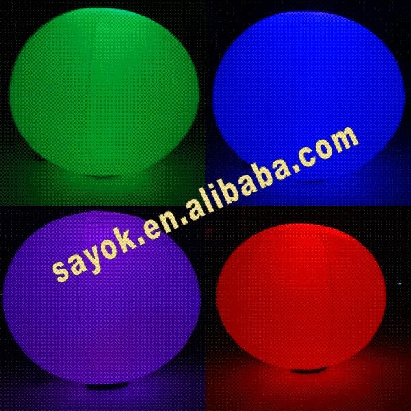 2013 Outdoor Advertising Inflatable Ball with LED Light