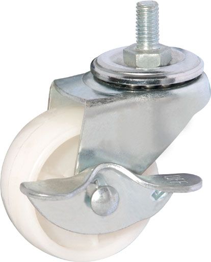 light duty furniture casters, Stem Swivel caster , nylon casters