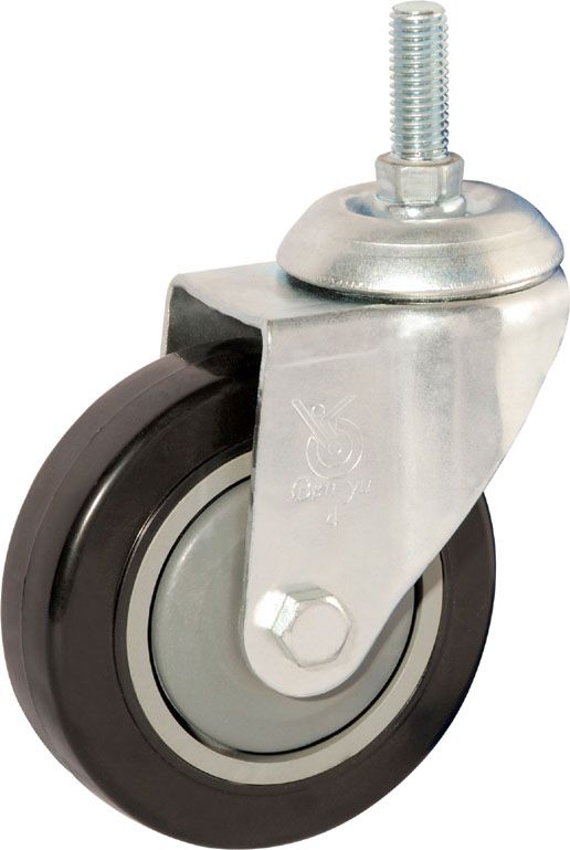 Medium-Duty High Quality PVC Swivel Casters 