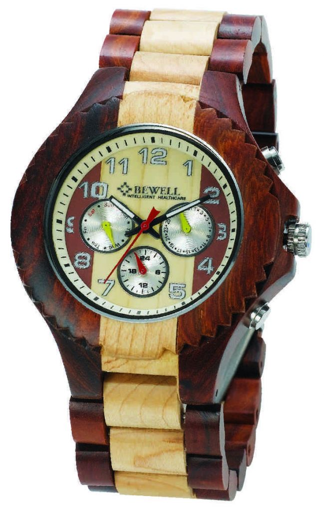 Hot sell Bewell wooden watch, OEM avaliable, high quality watch wooden