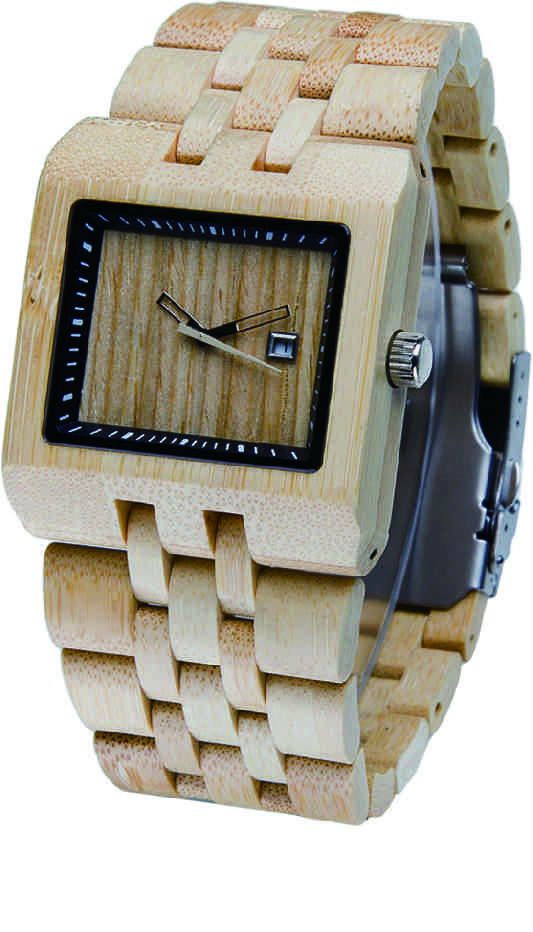 2013 latest square  wooden watch made in China,japan quartz movement