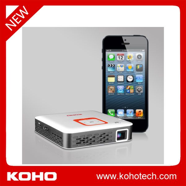 Pocket Projector/Portable Projector/Pico projector/Mini Projector/Android Projector of 100 Lumens with WIFI (KP100)